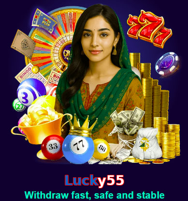 Lucky55 game app for Pakistan players